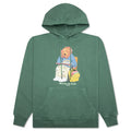 Making the Grade Bear Pullover Hoodie - Fern