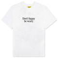 Smiley Earth on Fire T-Shirt - White