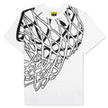 Smiley In the Net UV T-Shirt - White