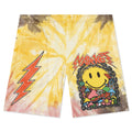 Smiley Iron Tie Dye Shorts - Tie Dye