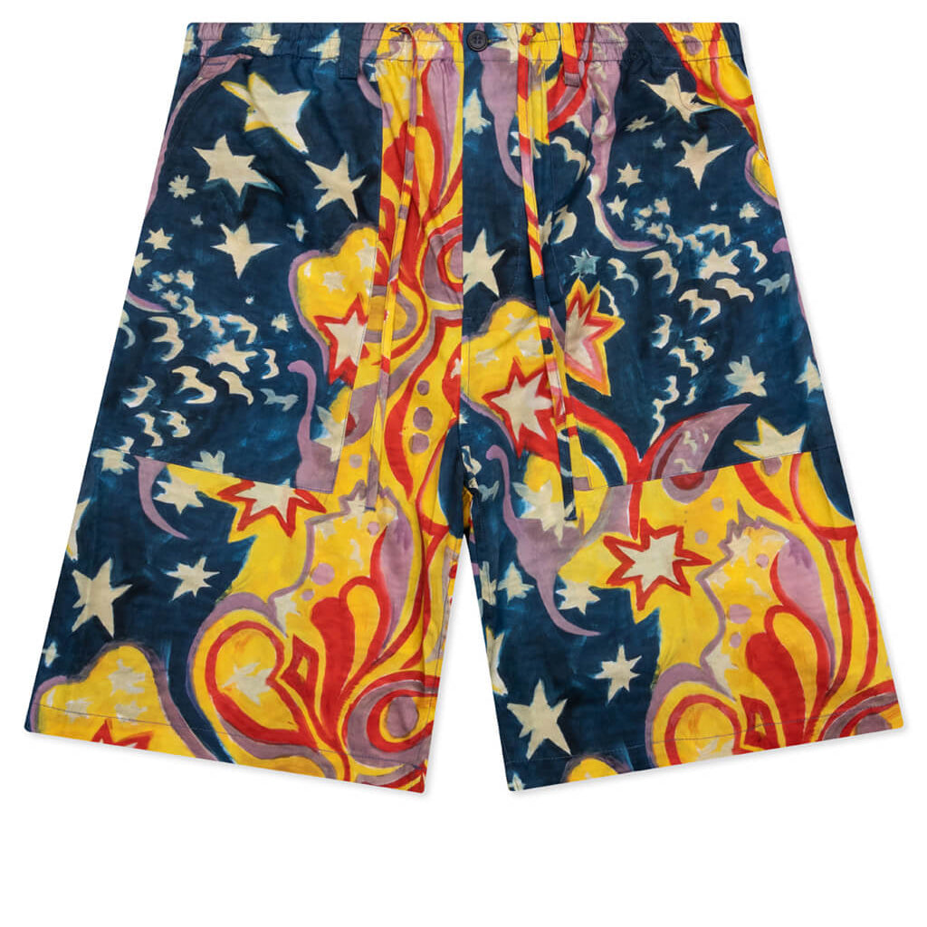 Marni x No Vacancy Inn Poplin Shorts - Royal