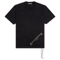 Skull Bleached T-Shirt - Black