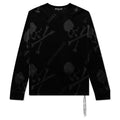 Velour All Over T-Shirt - Black/Charcoal