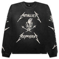 Metallica Garage Inc L/S T-Shirt - Stained Black