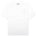 Mind Games Rhinestone Tee - White