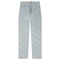 Monogram Denim Pants - Blue