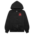 Moonlight Badge Full-Zip Hoodie - Vintage Black