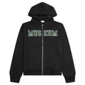 Museum Zip-Up Hoodie - Black