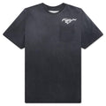 Mustang Cross Tee - Washed Black