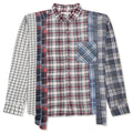 Flannel Shirt 7 Cuts Reflection Shirt - Assorted