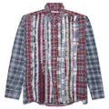 Flannel Shirt Ribbon Wide Reflection Shirt - Assorted