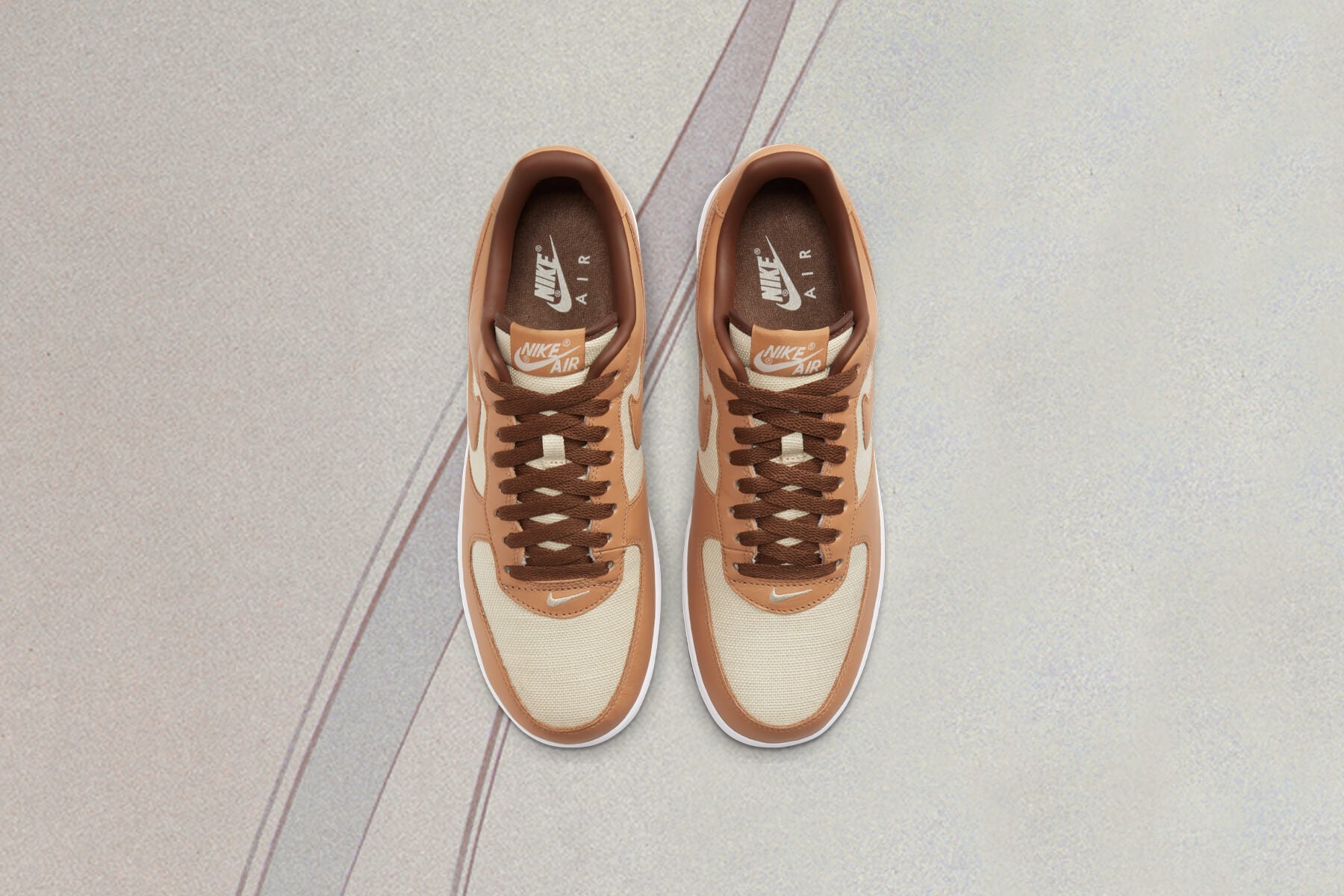 Air Force 1 'Acorn' - White/Underbrush