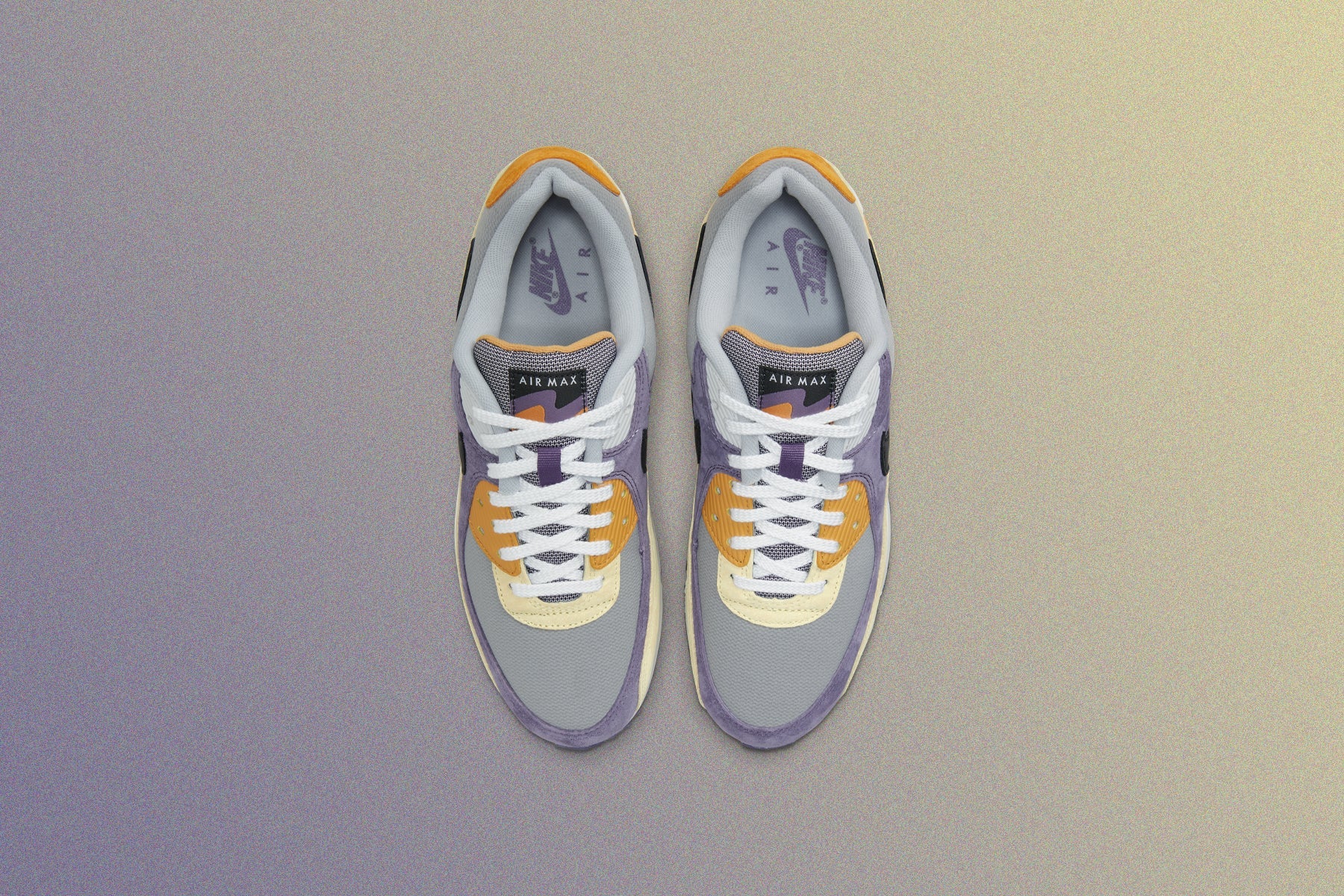 Air Max 90 - Court Purple/Black/Lemon Drop/Wolf Grey