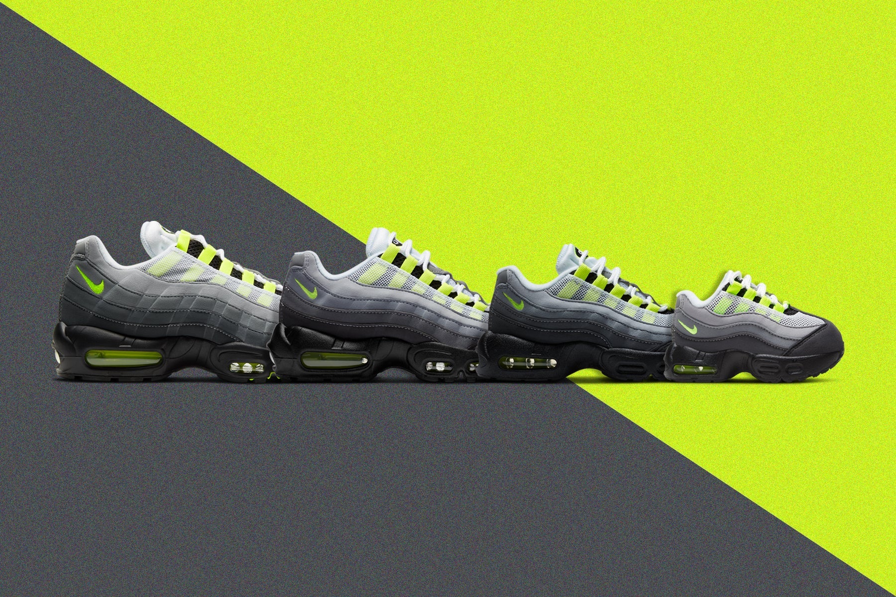 Air Max 95 OG (TD) - Black/Neon Yellow