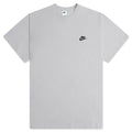 Sportswear Lightweight Knit Short Sleeve Top - Grey Fog/Black