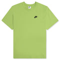 Sportswear Lightweight Knit Short Sleeve Top - Vivid Green/Black