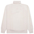 Nike Life Cable Knit Turtleneck Sweater - Light Bone