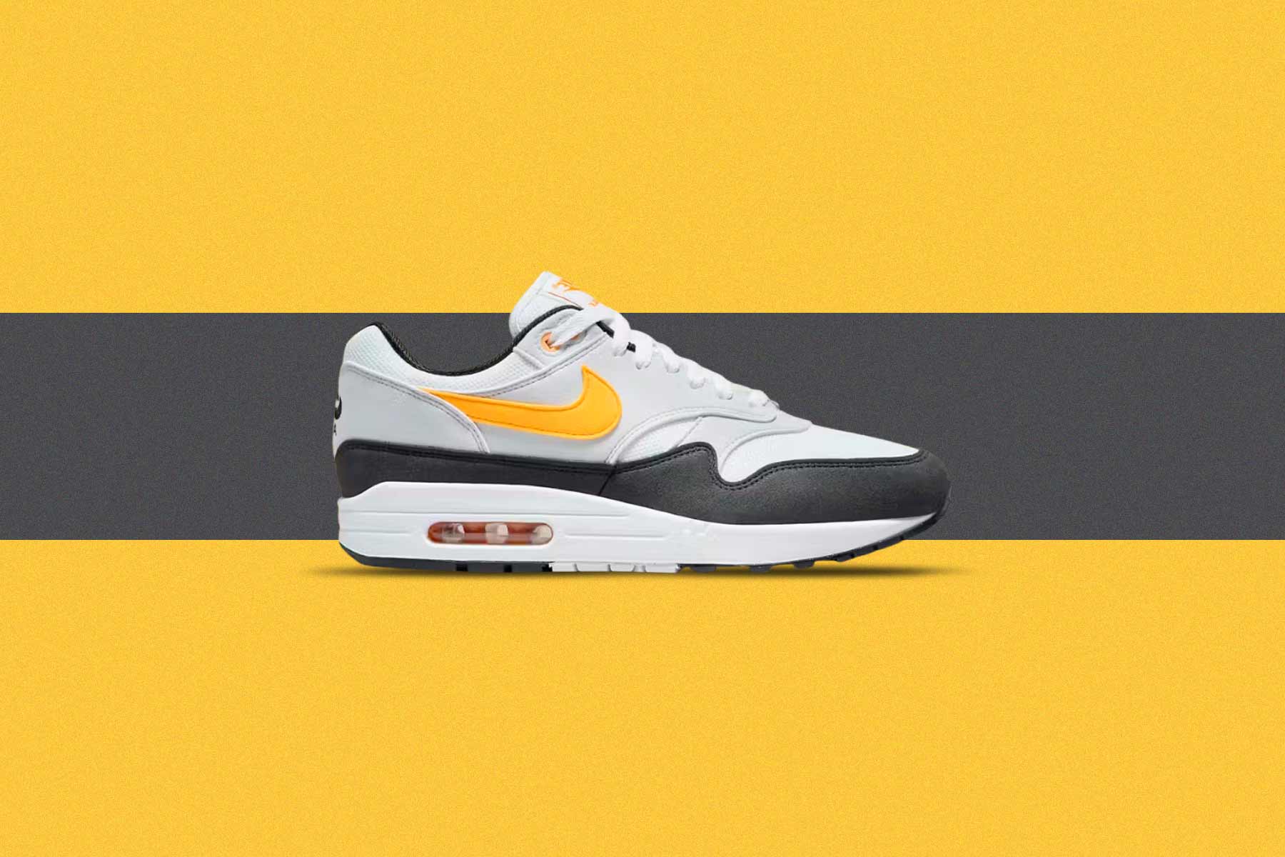 Air Max 1 'Steelers' - White/University Gold/Black