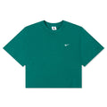 NikeLab Women's Fleece T-Shirt - Mystic Green/White