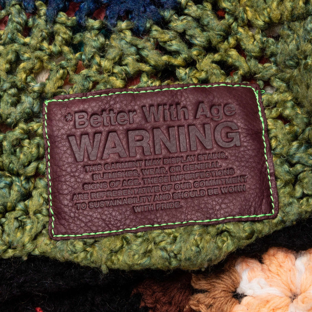 Nonna's Hand Knit Hoodie - Multi