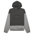 Nylon Fleece Hooded Sweater - Dark Heather Oatmeal/Ink