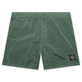 Nylon Metal Regular Fit Shorts - Light Green