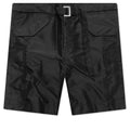 Nylon Twill Shorts - Black