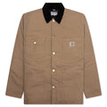OG Chore Coat Aged Canvas - Peanut/Black