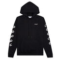Chain ARR Slim Hoodie - Black/White