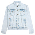 Diag Tab Slim Denim Jacket - Bleach Blue