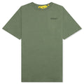 Kids Scribble S/S Tee - Olive/Black