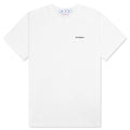 Wave Outl Diag Slim S/S Tee - White/Black