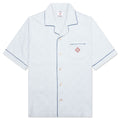 Open Collar Shirt - Light Blue