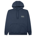 Oval Logo Hooded Sweatshirt - Washed Blue