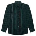 Over Dyed Ribbon Shirt - Green