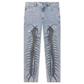Crawler Denim Pant - Blue