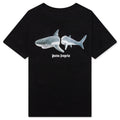 Kid's Shark T-Shirt S/S - Black