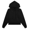 Patched Stars Vintage Hoodie - Black/White