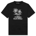 Sunset Palms Classic Tee - Black/White