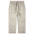 Pleaded Padded Pants - Sand