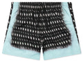 Printed Swim Shorts - Brown