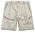 Pleaded Padded Shorts - Sand