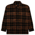 Plaid Padded Shirt - Saffron