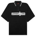 Pn Boxy Polo - Black