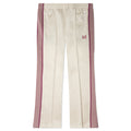 Poly Smooth Boot-Cut Track Pant - Ivory