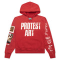 Protest Art Hoodie - Red