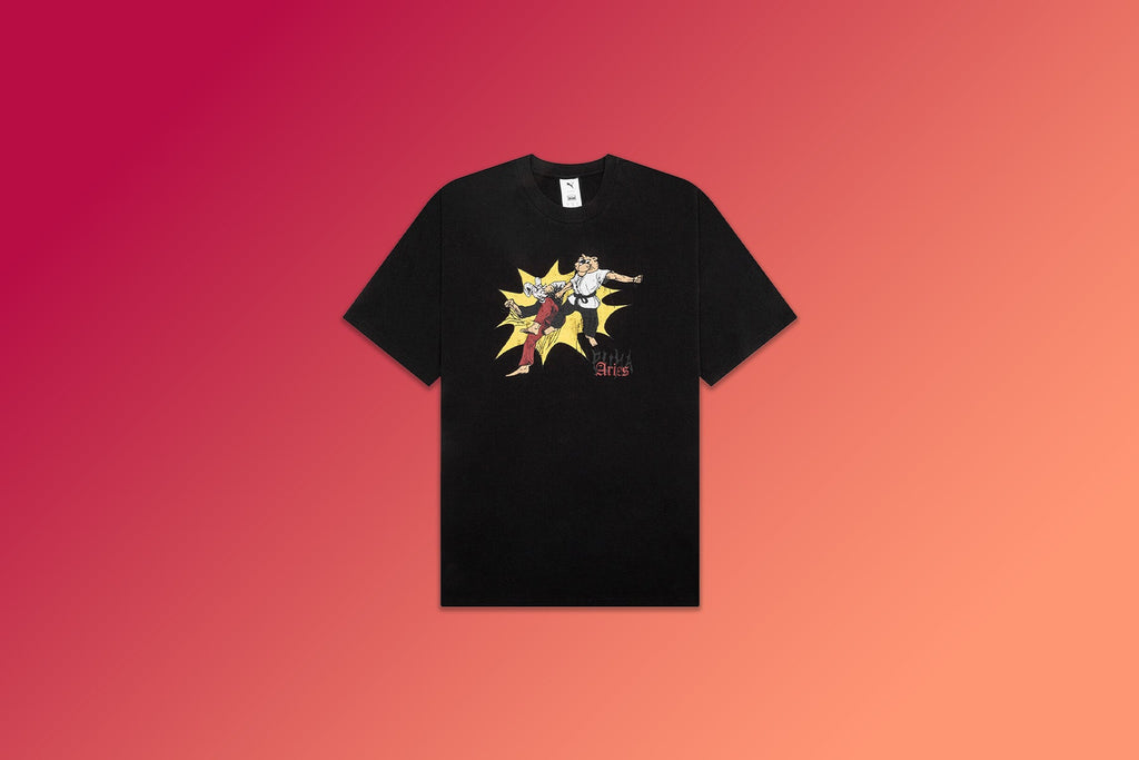 Puma x Aries Graphic T-Shirt - Black