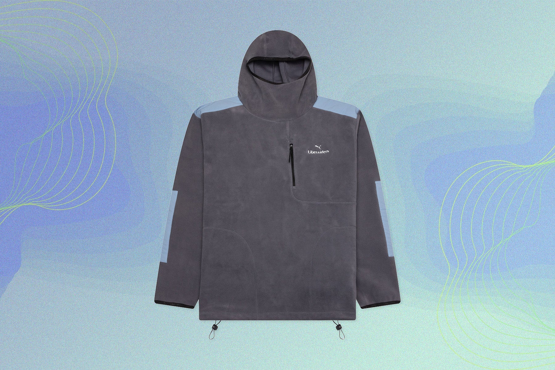 Puma x Liberaiders Balaclava Hoodie - Galactic Gray