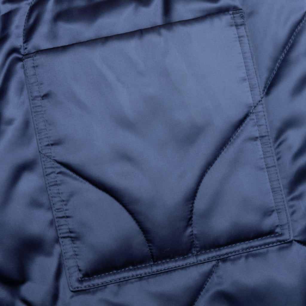 Quilted Shorts - Light Indigo