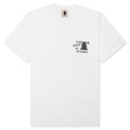 Space Bass S/S Tee - White